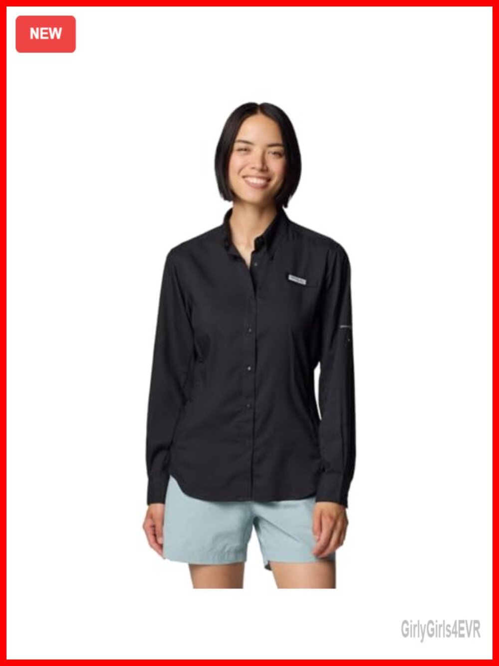 Columbia PFG Tamiami II Long Sleeve Button Down Shirt UPF 40 Fishing